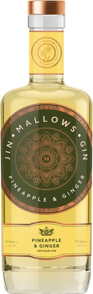 Джин Mallows Pineapple & Ginger, 0.7 л