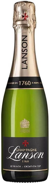 Шампанское Lanson, Le Black Creation 257 Brut, 375 мл