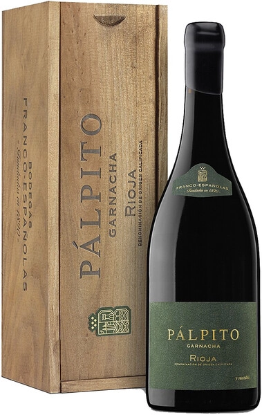 Вино Bodegas Franco-Espanolas, Palpito Garnacha, Rioja DOCa, 2021, wooden box