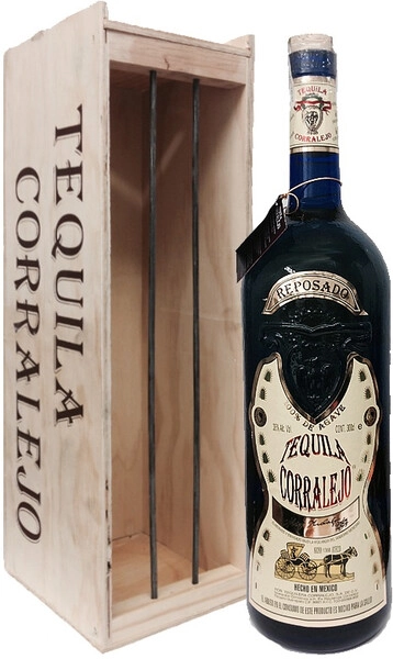 Текила Corralejo Reposado, wooden box, 3 л