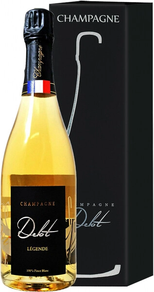 Шампанское Champagne Delot, Cuvee Legende Brut, gift box