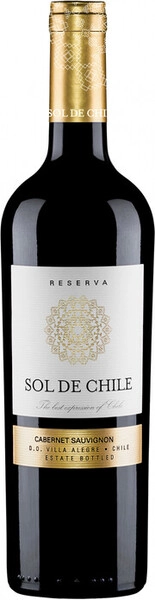 Вино Sol de Chile Cabernet Sauvignon Reserva, 2019
