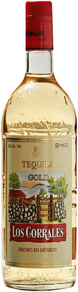 Текила Los Corrales Gold, 0.7 л