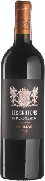 Вино Les Griffons de Pichon Baron, Pauillac AOC, 2016