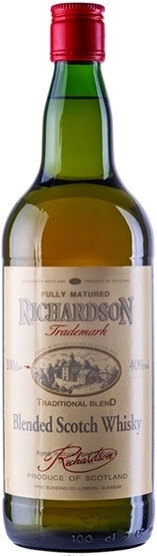 Виски "Richardson" Blended Scotch Whisky, 0.7 л