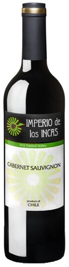 Вино Imperio de Los Incas Cabernet Sauvignon, Central Valley DO, 2024