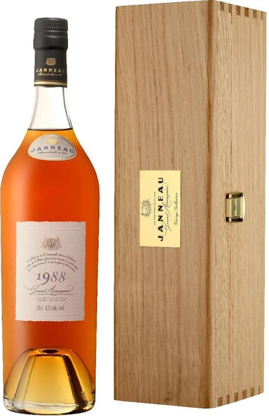 Арманьяк Janneau, Vintage Collection, 1988, wooden box, 0.7 л