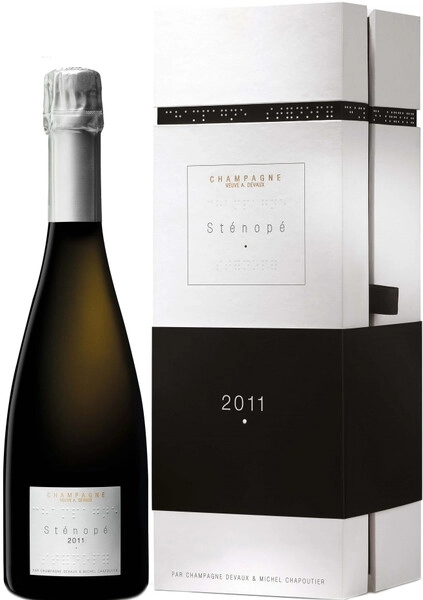 Шампанское Devaux, Stenope Extra Brut, Champagne AOC, 2011, gift box