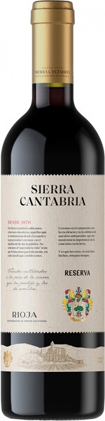 Вино Sierra Cantabria, Reserva, Rioja DOCa, 2017