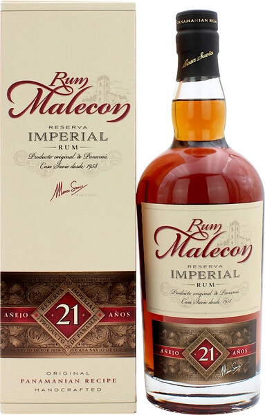 Ром Malecon Reserva Imperial Anejo 21 Anos, gift box, 0.7 л