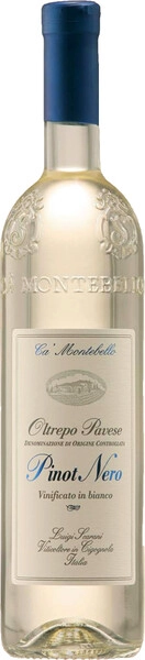 Вино Ca' Montebello, Pinot Nero Bianco, Oltrepo Pavese DOC, 2019