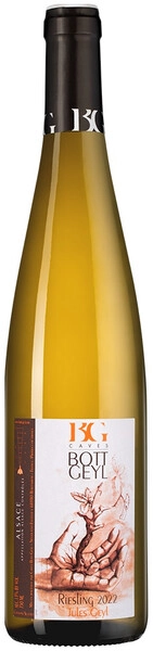 Вино Domaine Bott-Geyl, Riesling Jules Geyl, Alsace AOC, 2022