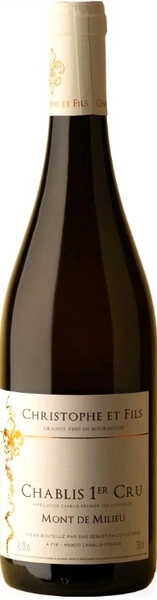 Вино Christophe et Fils, Chablis 1er Cru Mont de Milieu AOC