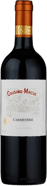 Вино Cousino-Macul, Carmenere, Central Valley, 2020