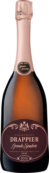 Шампанское Champagne Drappier, Grande Sendree Rose Brut, Champagne AOC, 2010