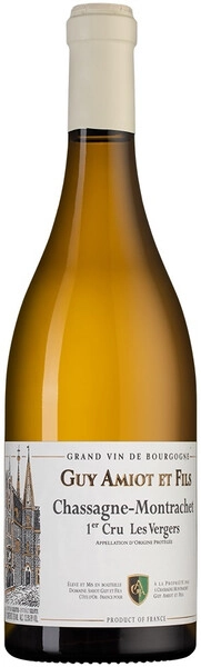 Вино Domaine Amiot Guy et Fils, Chassagne-Montrachet Premier Cru "Les Vergers" AOC, 2023