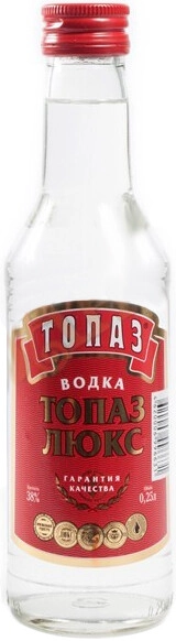 Водка Топаз Люкс, 250 мл