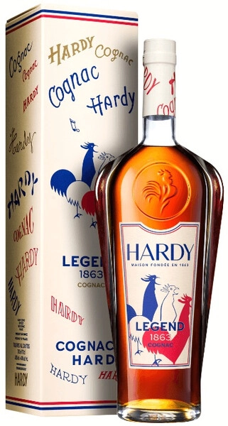 Коньяк Hardy "Legend 1863", gift box, 1 л