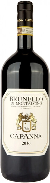 Вино Capanna, Brunello di Montalcino DOCG, 2016, 1.5 л