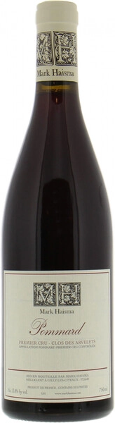 Вино Mark Haisma, Pommard Premier Cru Clos des Arvelets AOC, 2022