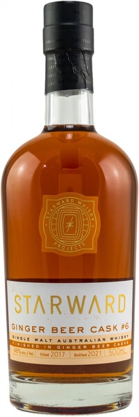 Виски Starward Ginger Beer Cask #6, 0.5 л