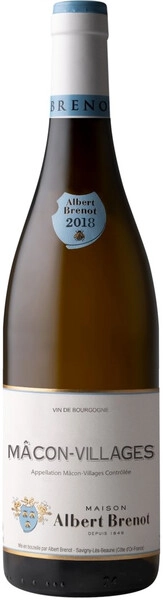 Вино Albert Brenot, Macon-Villages AOC, 2018