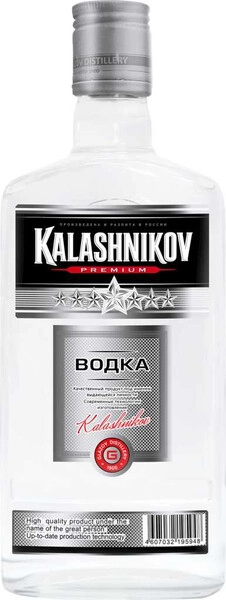 Водка "Калашников" Премиум, 375 мл