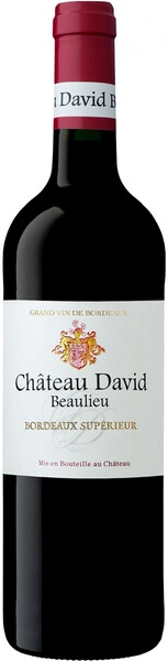 Вино Chateau David Beaulieu Bordeaux Superieur AOC, 2021