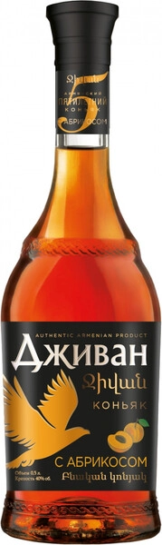 Бренди Дживан С абрикосом, 250 мл