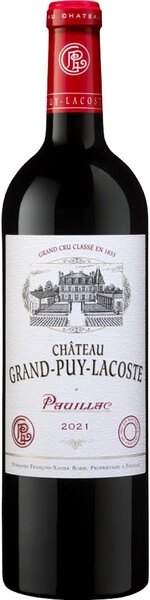 Вино Chateau Grand-Puy-Lacoste, Pauillac AOC, 2021