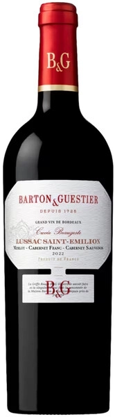 Вино Barton & Guestier, Lussac Saint-Emilion AOC, 2022