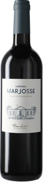Вино Chateau Marjosse Rouge, Bordeaux AOC, 2016