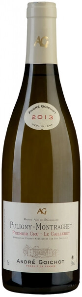Вино Andre Goichot, Puligny-Montrachet Premier Cru Le Cailleret AOC, 2013