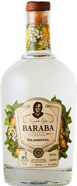 Бренди Baraba Viljamovka Rakija, 0.7 л