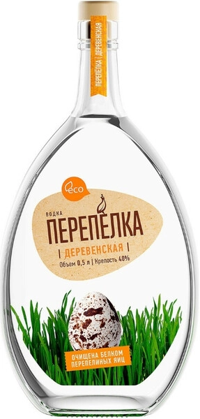 Водка Перепелка Деревенская, 0.5 л