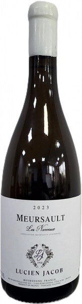 Вино Lucien Jacob, Meursault Les Narvaux AOC, 2023
