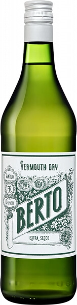 Вермут Antica Distilleria Quaglia, Berto Extra Secco, 2022, 1 л