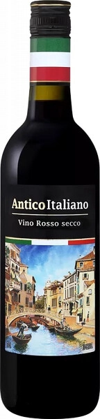 Вино Antico Italiano Rosso Secco, 0.7 л