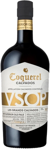 Кальвадос Coquerel VSOP, 0.7 л