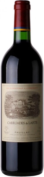 Вино Carruades de Lafite, Pauillac AOC, 2015