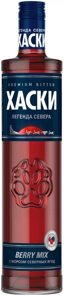 Ликер Хаски Ягодный микс, настойка горькая, 0.5 л