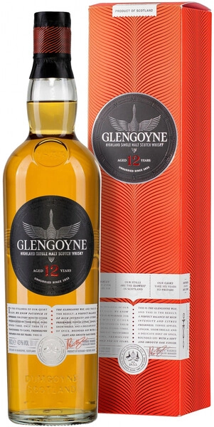 Виски Glengoyne 12 Years Old, gift box, 0.7 л