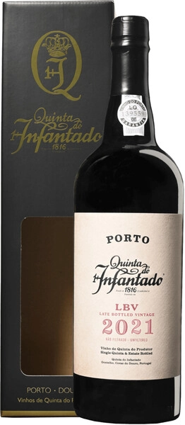 Портвейн Quinta do Infantado, Porto LBV, 2021, gift box