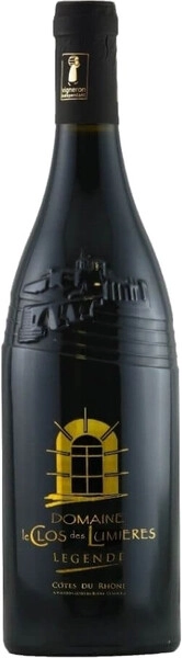 Вино Domaine Le Clos des Lumieres, Legende Cotes du Rhone AOC, 2019
