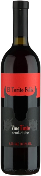 Вино El Torito Feliz Tinto Semi-Dulce