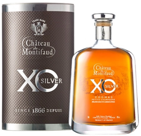 Коньяк Chateau de Montifaud Silver XO, Fine Petite Champagne AOC, Carafe Attitude and gift box, 0.7 л