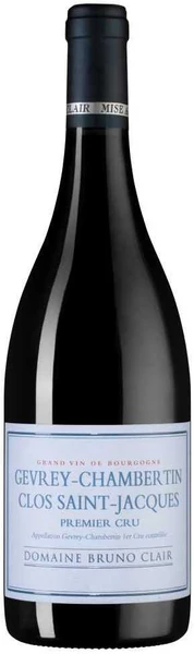 Вино Domaine Bruno Clair, "Clos-St-Jacques", Gevrey-Chambertin 1-er Cru AOC, 2018