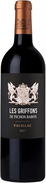 Les Griffons de Pichon Baron 2017 13,5% 0,75л*
Ле Грифон де Пишон Барон, красное 0,75