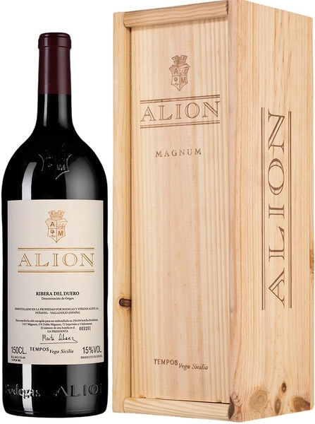 Вино "Alion", Ribera del Duero DO, 2021, wooden box, 1.5 л