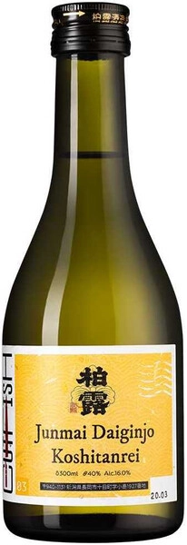 Саке Hakuro, Junmai Daiginjo Koshitanrei, 300 мл